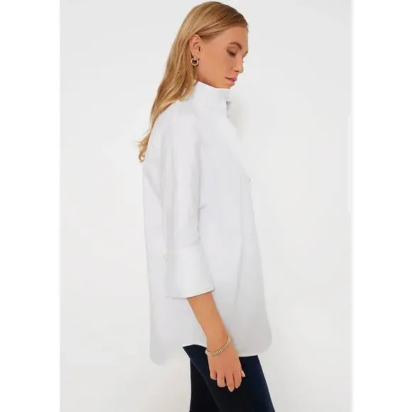 Tuckernuck White/Blanc Willow Blouse NWT size Small - Picture 3 of 14